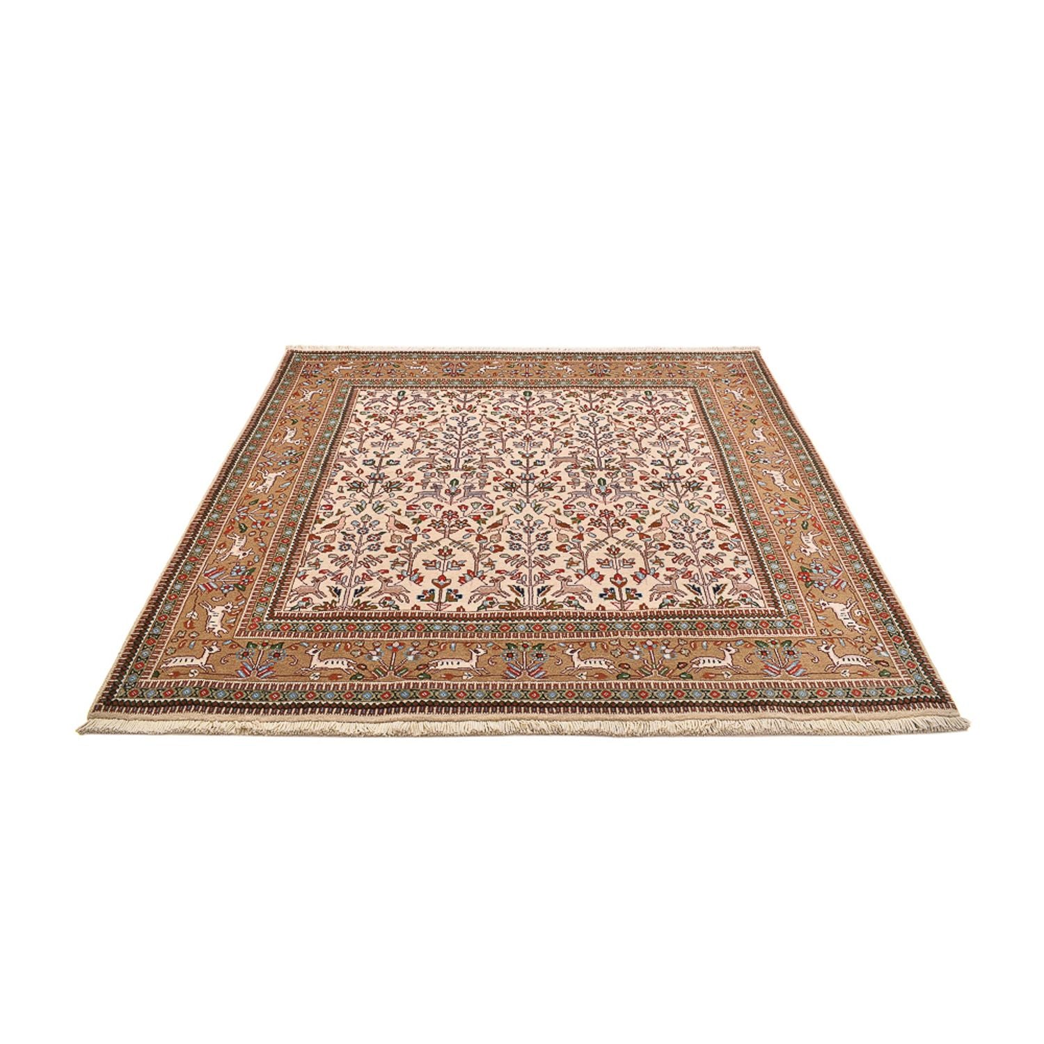 Alfombra persa - Clásica cuadrado  - 200 x 200 cm - crema