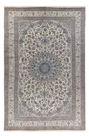Alfombra Persa - Nain - Real - 626 x 400 cm - gris