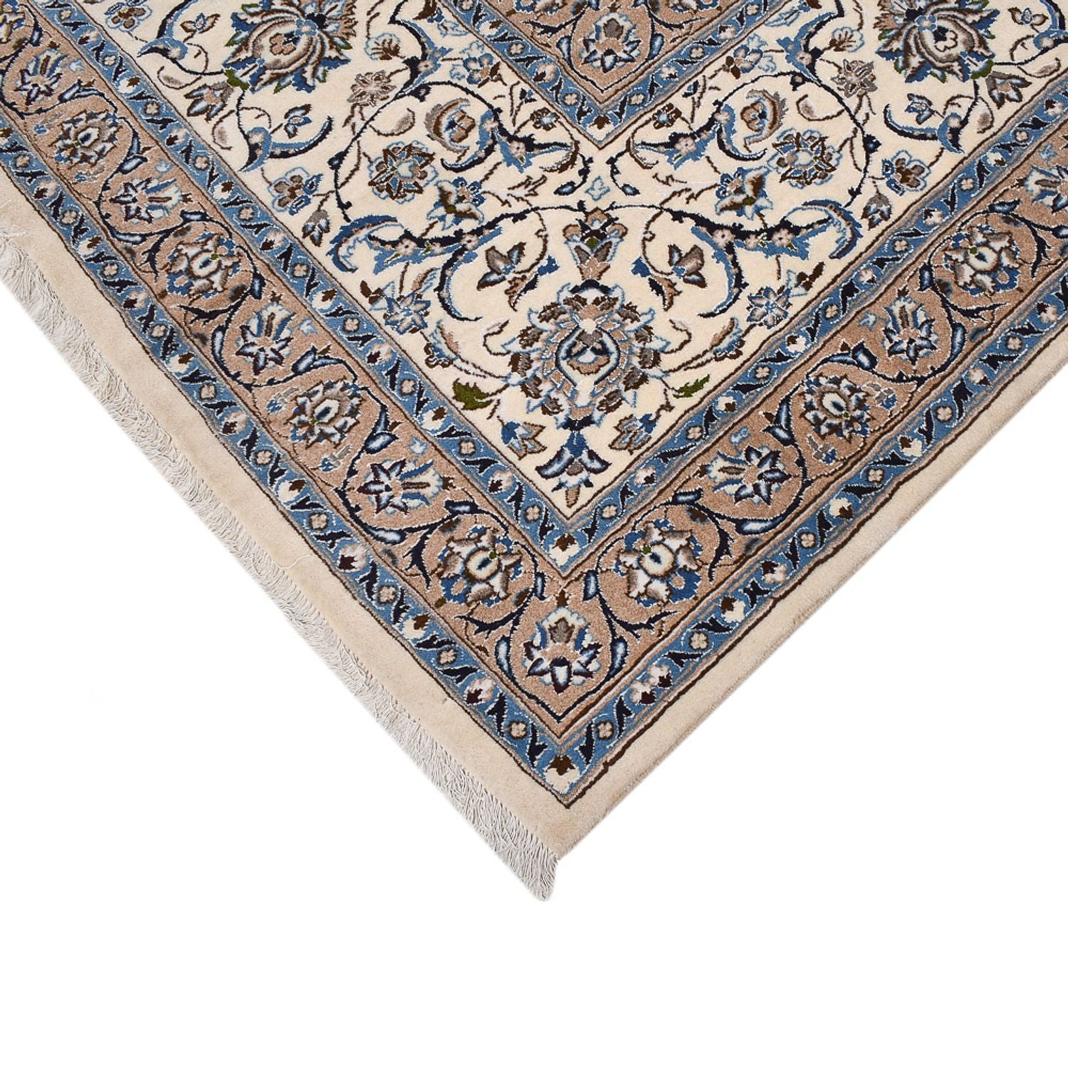 Alfombra Persa - Nain - Real - 626 x 400 cm - gris