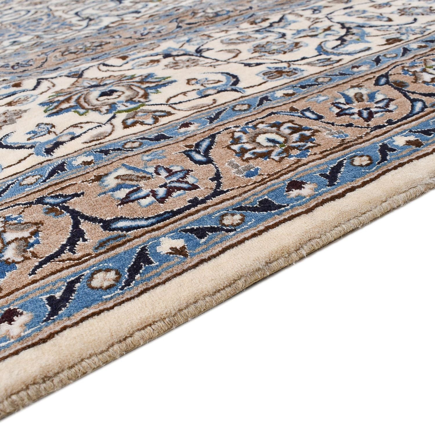 Alfombra Persa - Nain - Real - 626 x 400 cm - gris