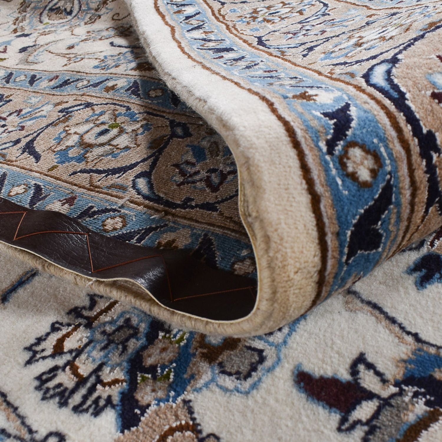 Alfombra Persa - Nain - Real - 626 x 400 cm - gris
