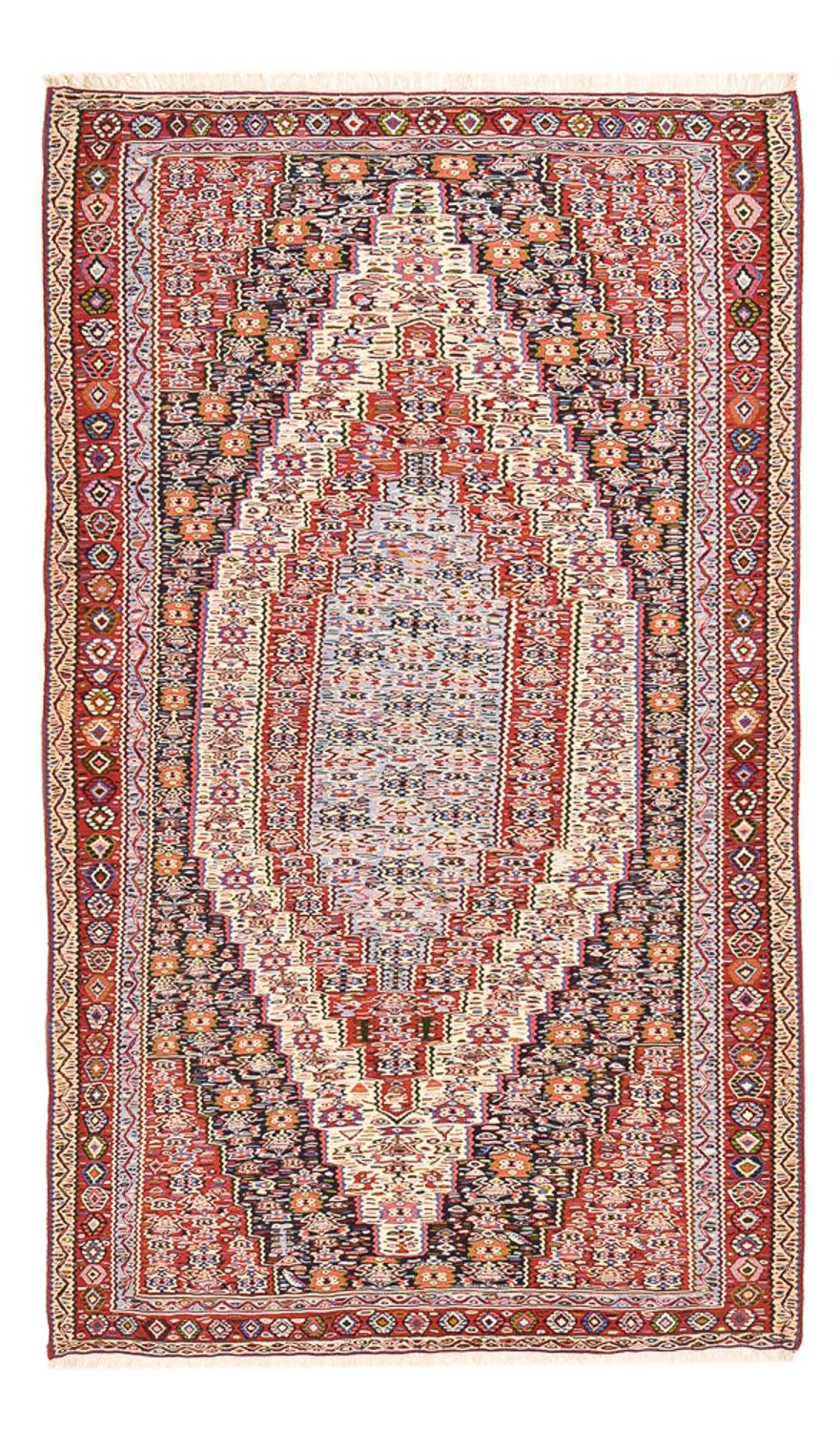 Alfombra Kelim - Oriental - 237 x 144 cm - terracota
