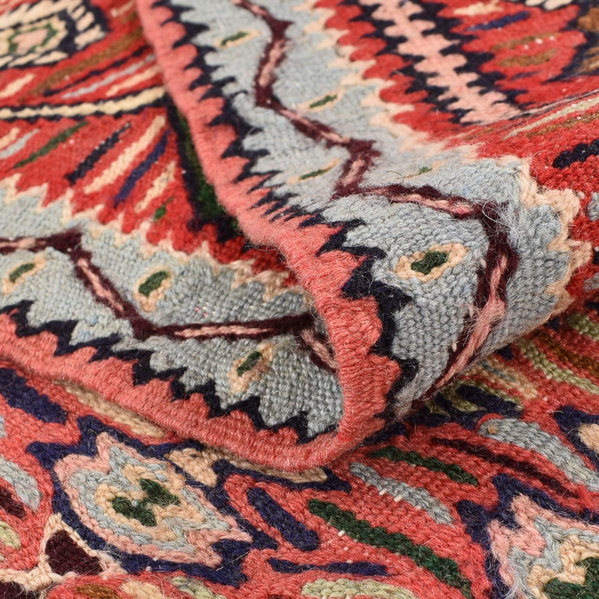 Alfombra Kelim - Oriental - 242 x 155 cm - beige