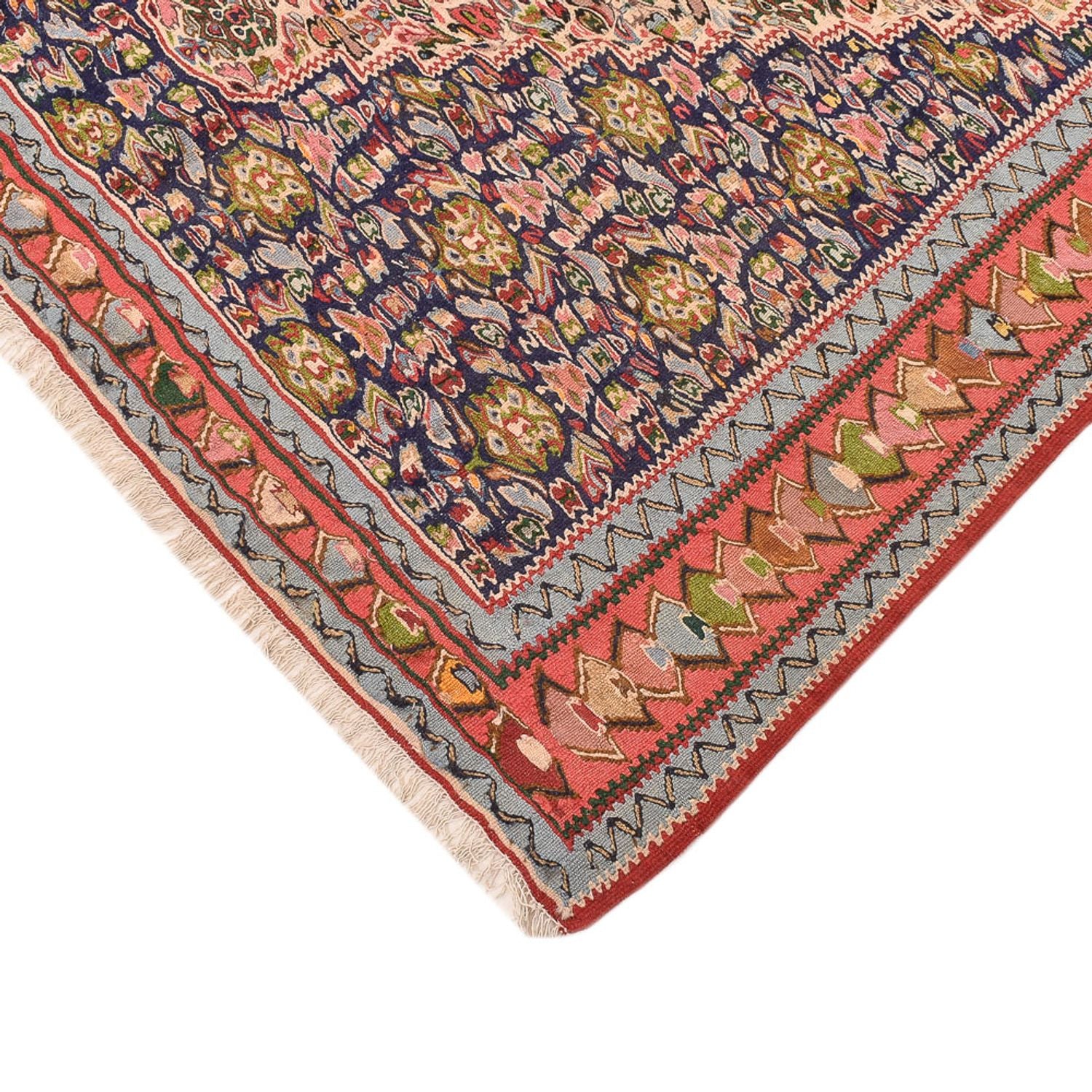 Alfombra Kelim - Oriental - 255 x 143 cm - beige oscuro