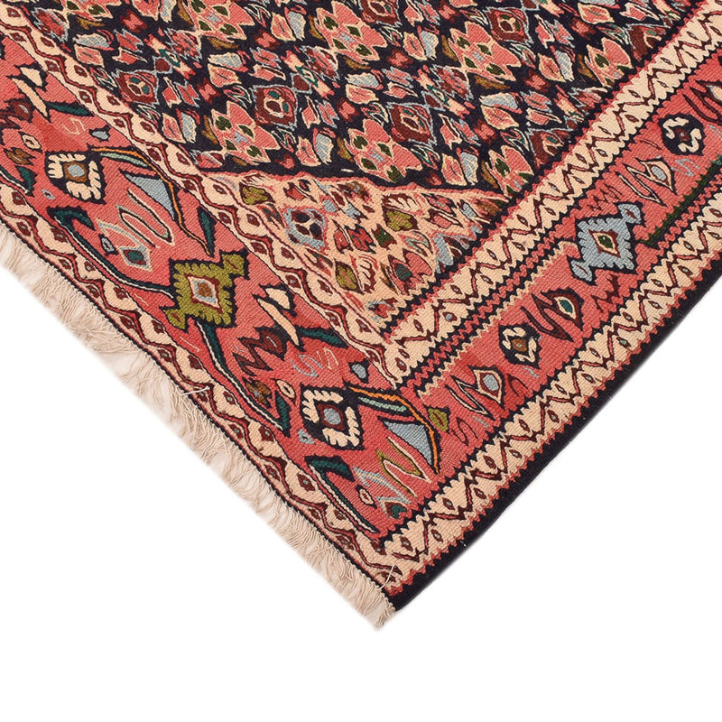 Alfombra Kelim - Oriental - 238 x 132 cm - beige oscuro