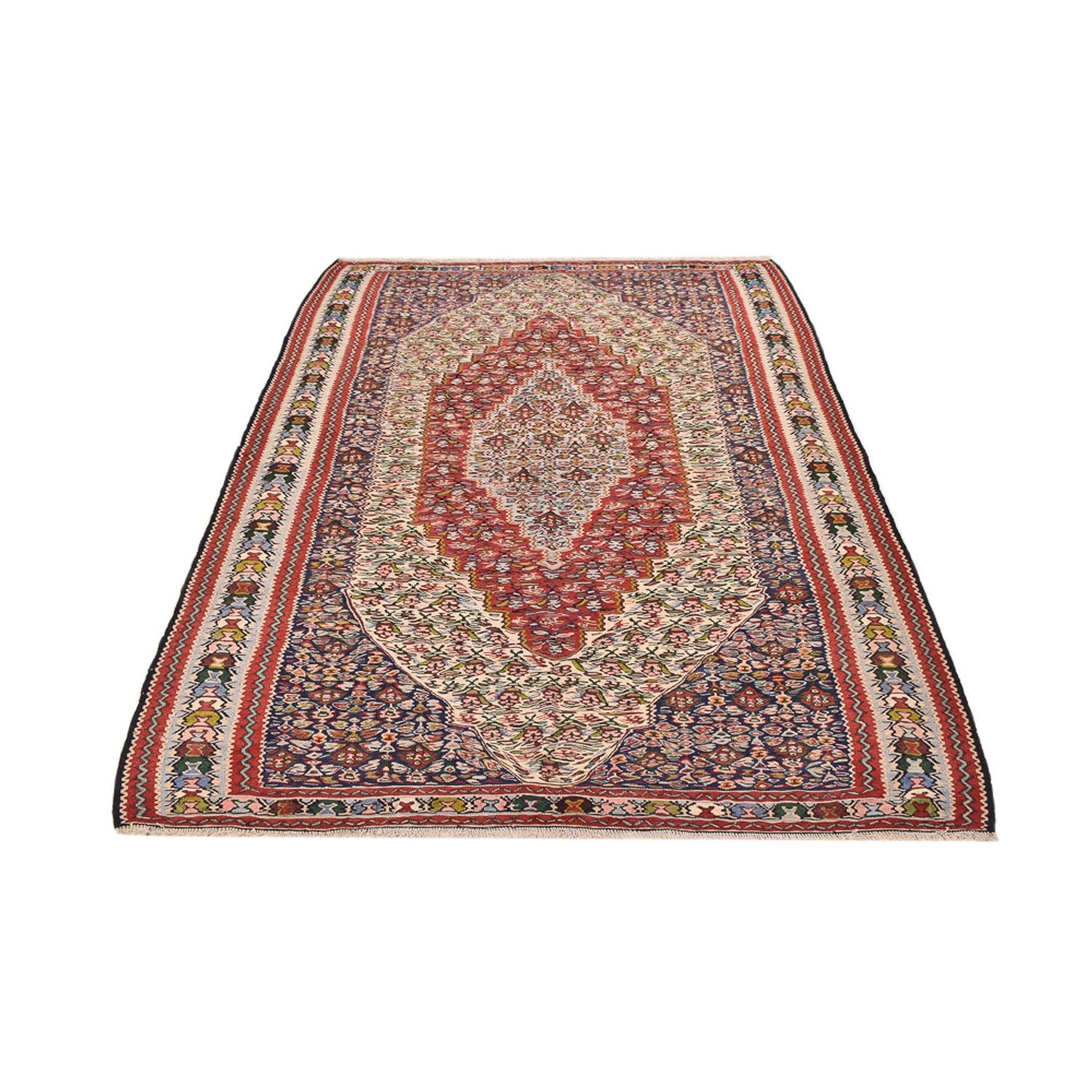 Alfombra Kelim - Oriental - 232 x 157 cm - marrón