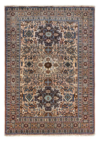 Alfombra persa - Nómada - 200 x 136 cm - gris oscuro