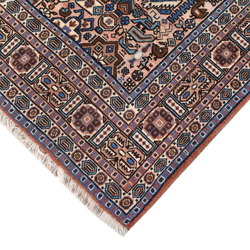 Alfombra persa - Nómada - 200 x 136 cm - gris oscuro