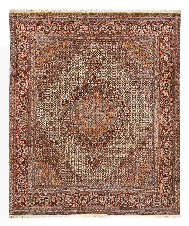 Alfombra Persa - Tabriz - Real - 297 x 250 cm - marrón