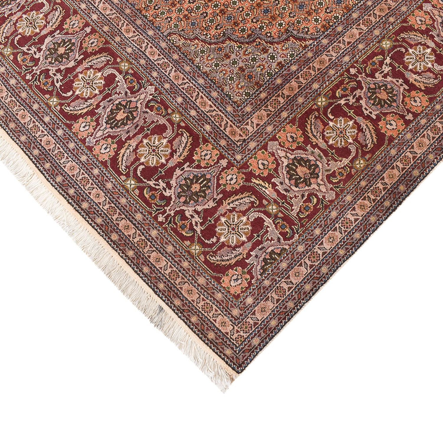 Alfombra Persa - Tabriz - Real - 297 x 250 cm - marrón