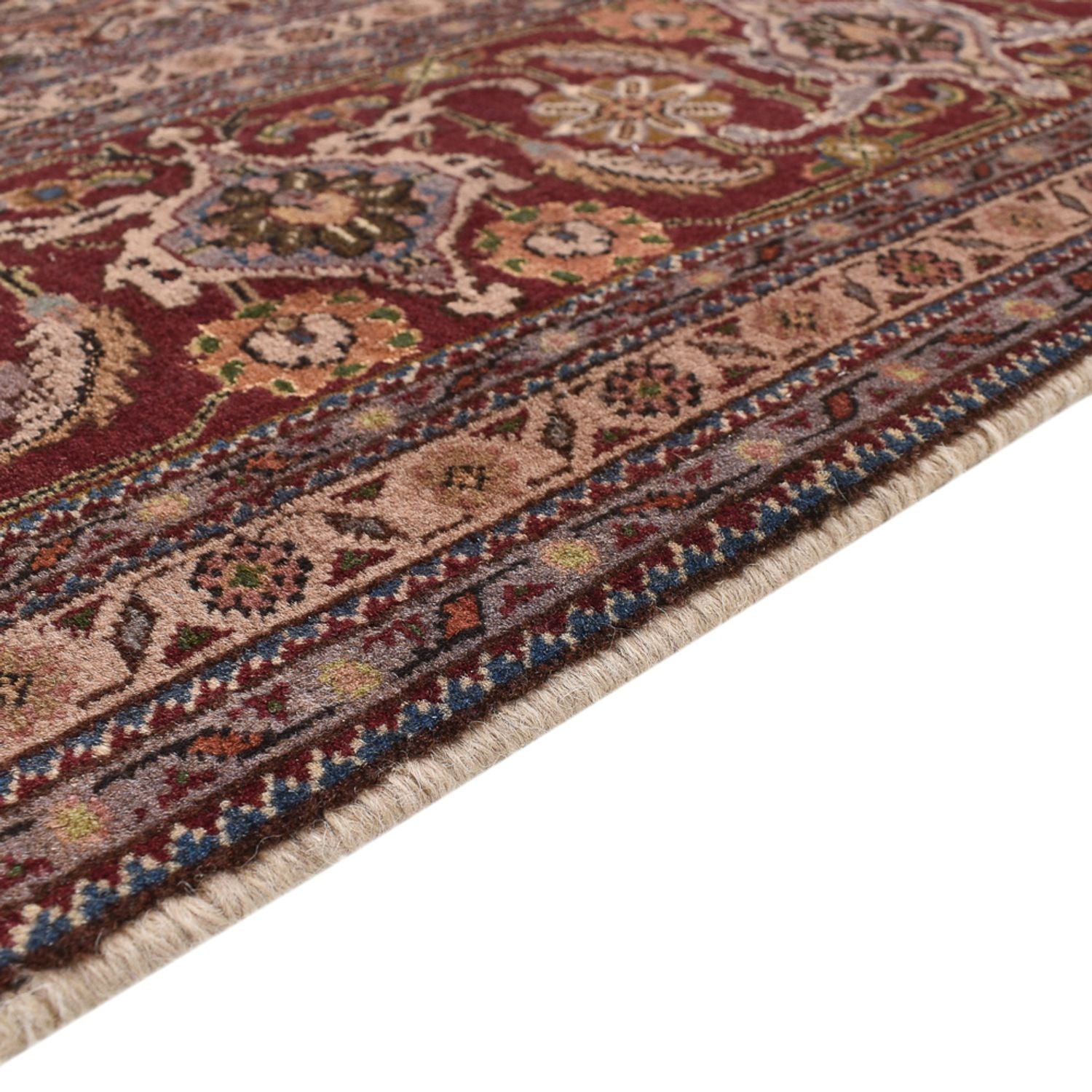 Alfombra Persa - Tabriz - Real - 297 x 250 cm - marrón