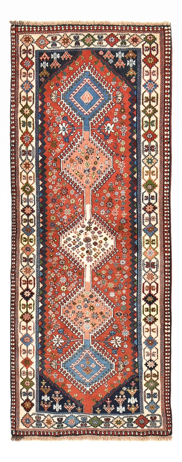 Alfombra de pasillo Alfombra persa - Nómada - 220 x 92 cm - multicolor