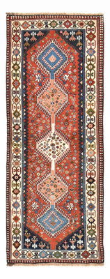 Alfombra de pasillo Alfombra persa - Nómada - 220 x 92 cm - multicolor