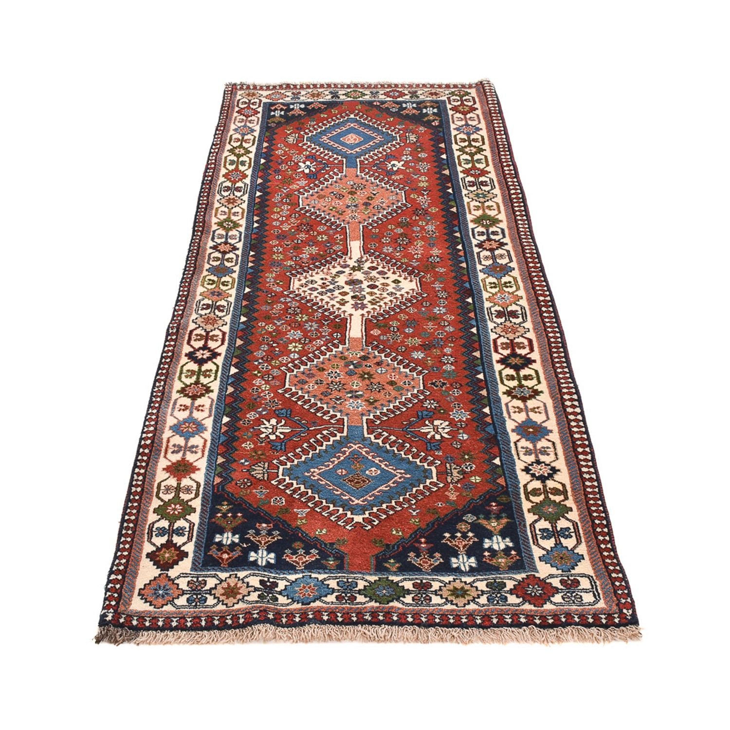 Alfombra de pasillo Alfombra persa - Nómada - 220 x 92 cm - multicolor