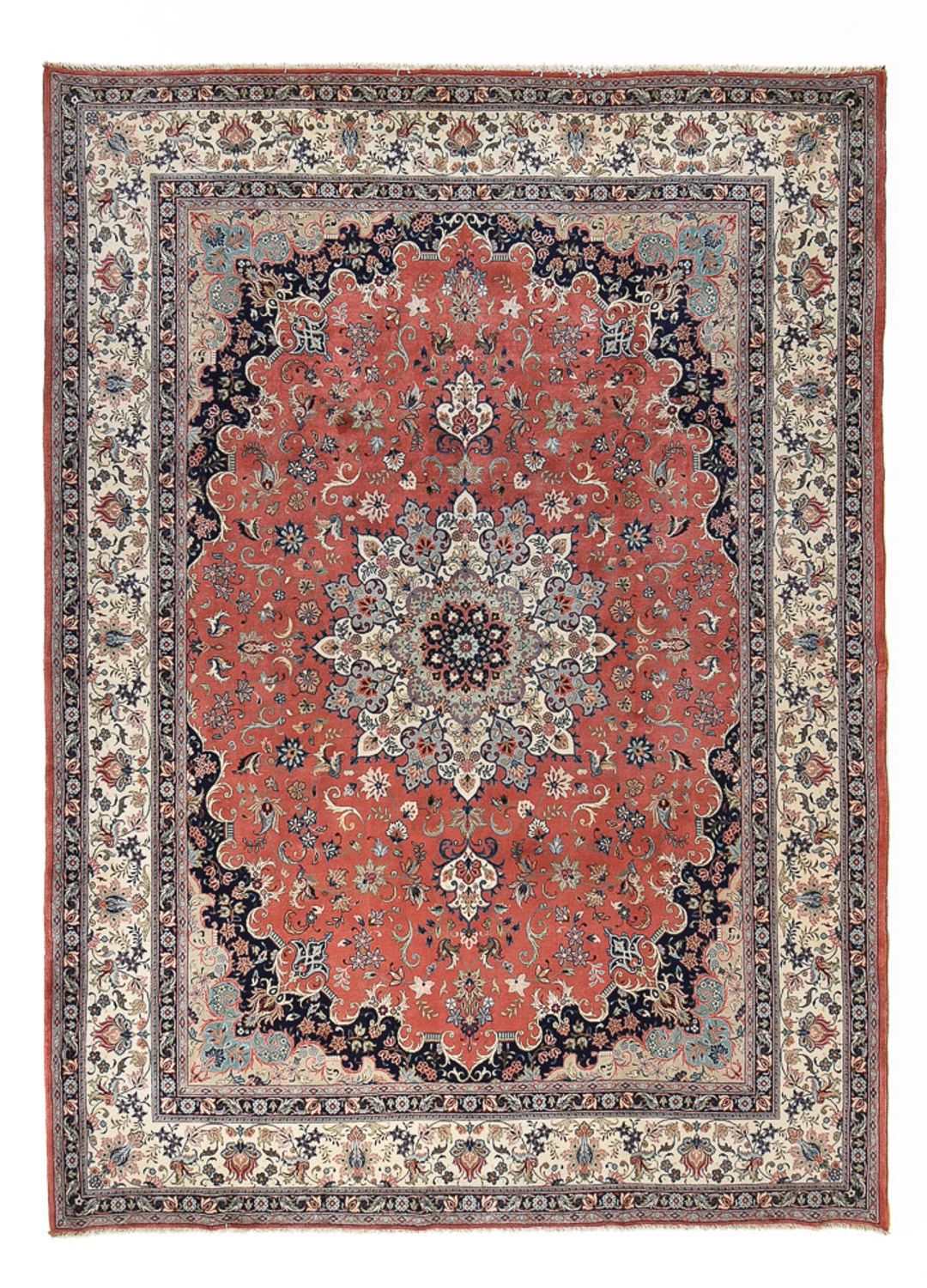 Alfombra persa - Keshan - 408 x 296 cm - óxido