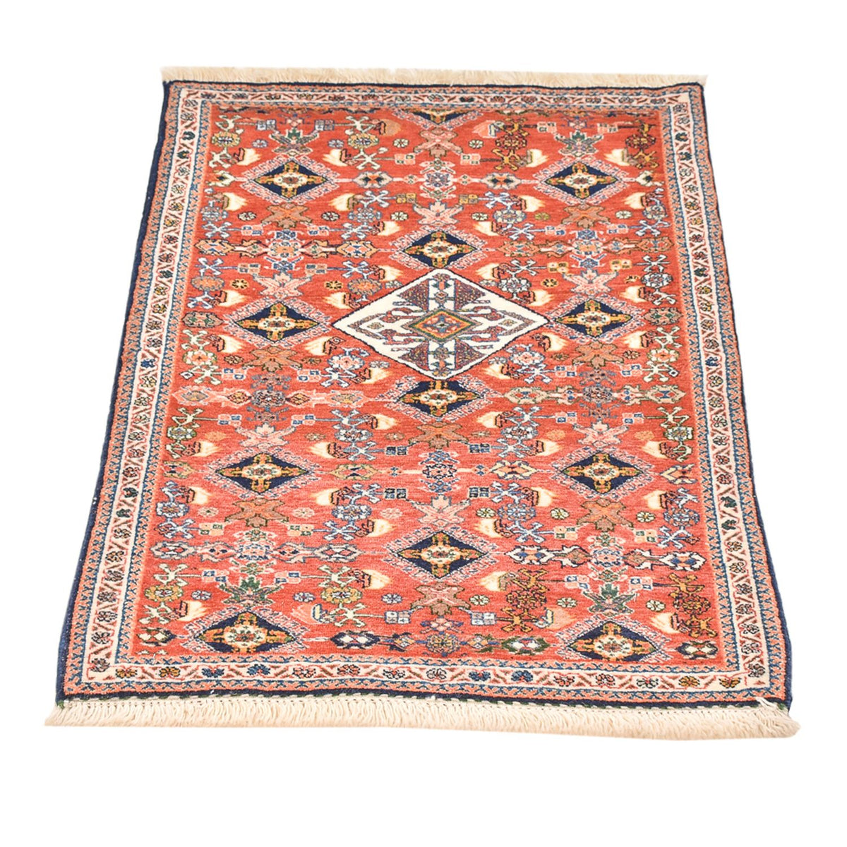 Alfombra Gabbeh - Persa Kashkuli - 88 x 61 cm - multicolor