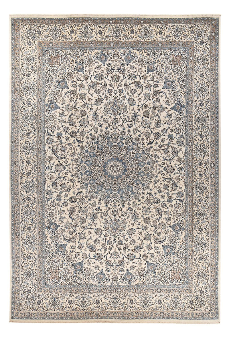 Alfombra Persa - Nain - Real - 605 x 403 cm - crema