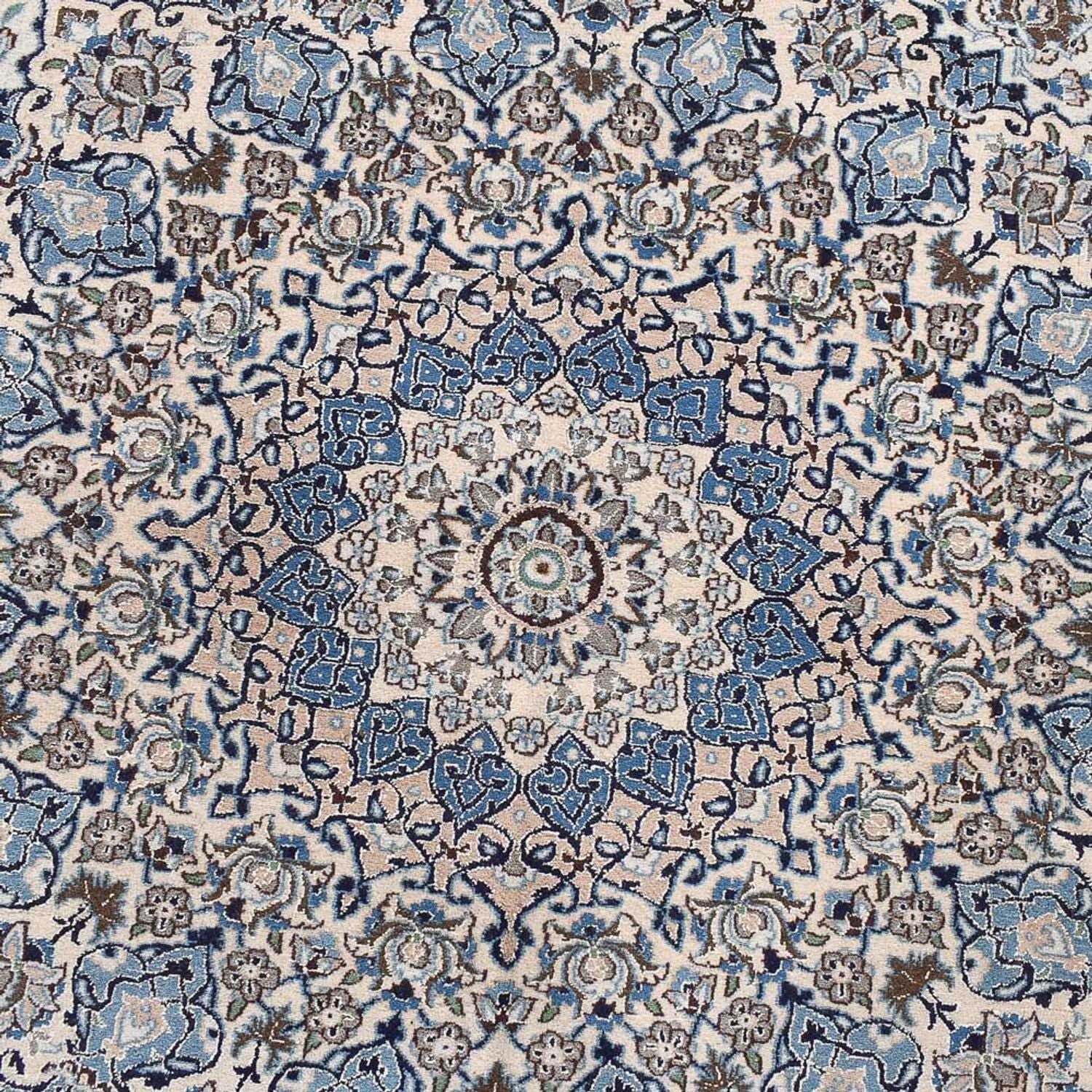 Alfombra Persa - Nain - Real - 605 x 403 cm - crema
