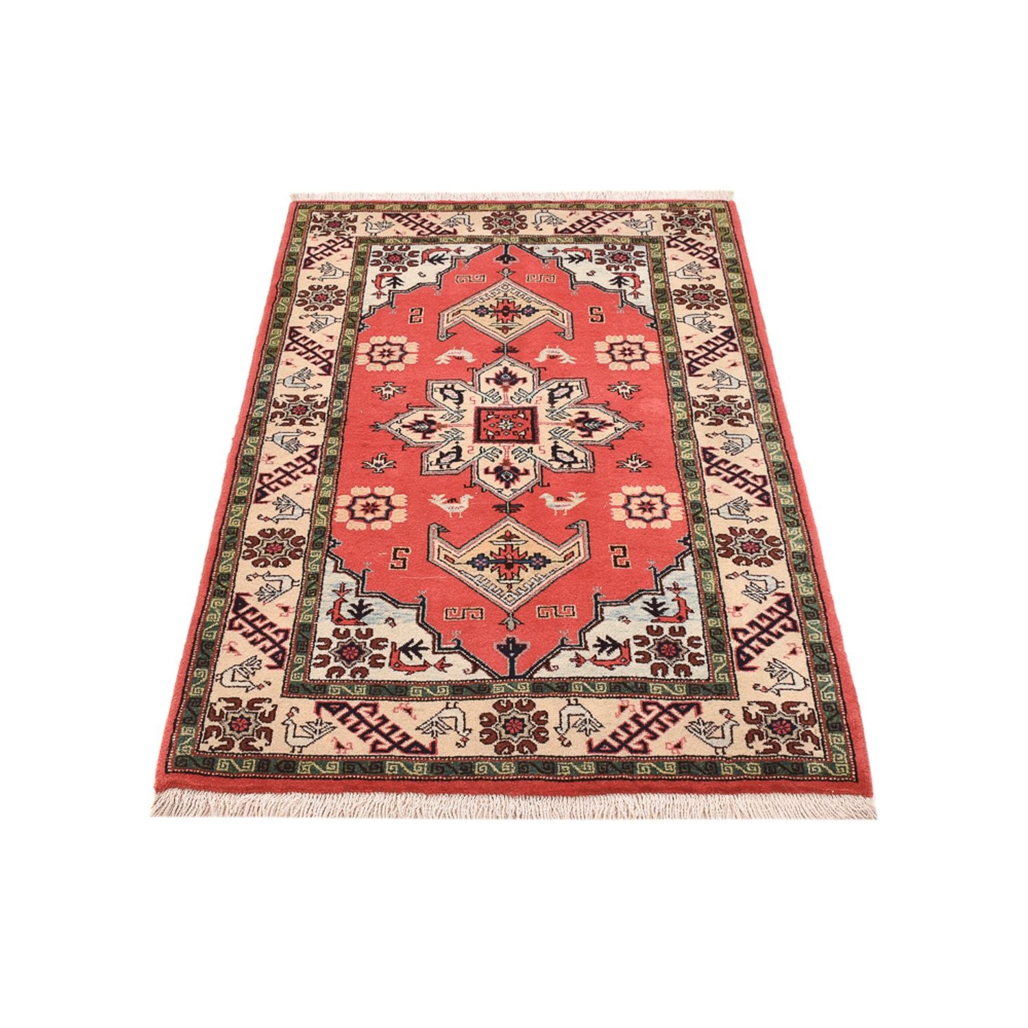 Alfombra persa - Nómada - 160 x 103 cm - rojo