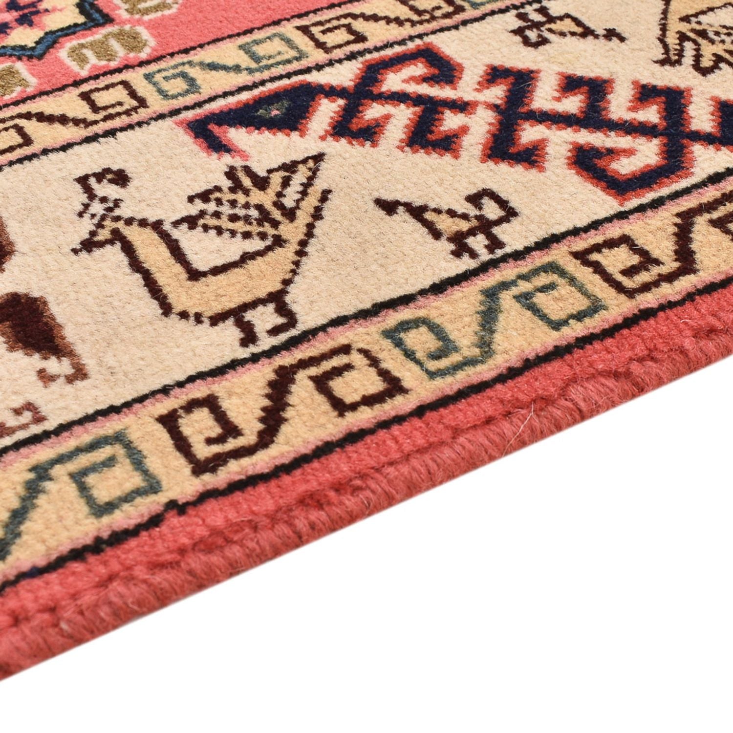Alfombra persa - Nómada - 162 x 100 cm - rojo