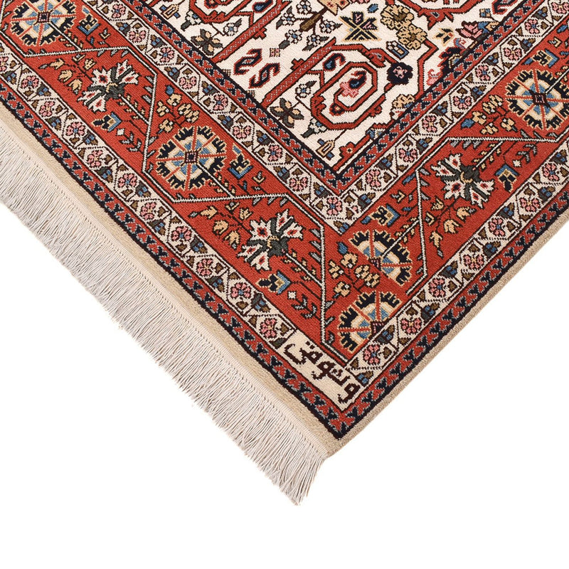 Alfombra persa - Nómada - 244 x 150 cm - rojo claro