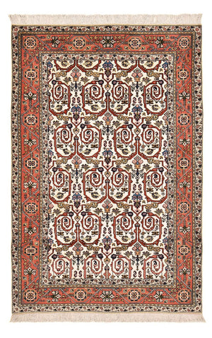 Alfombra persa - Nómada - 230 x 145 cm - rojo claro