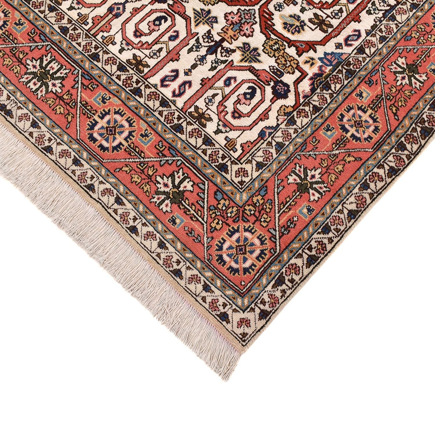Alfombra persa - Nómada - 230 x 145 cm - rojo claro