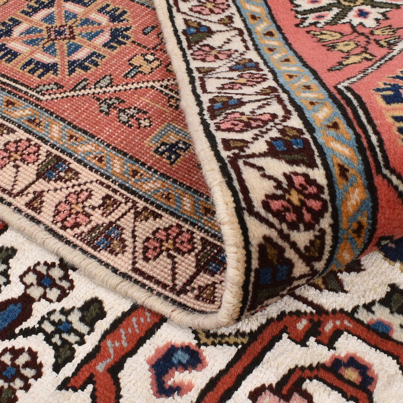 Alfombra persa - Nómada - 230 x 145 cm - rojo claro
