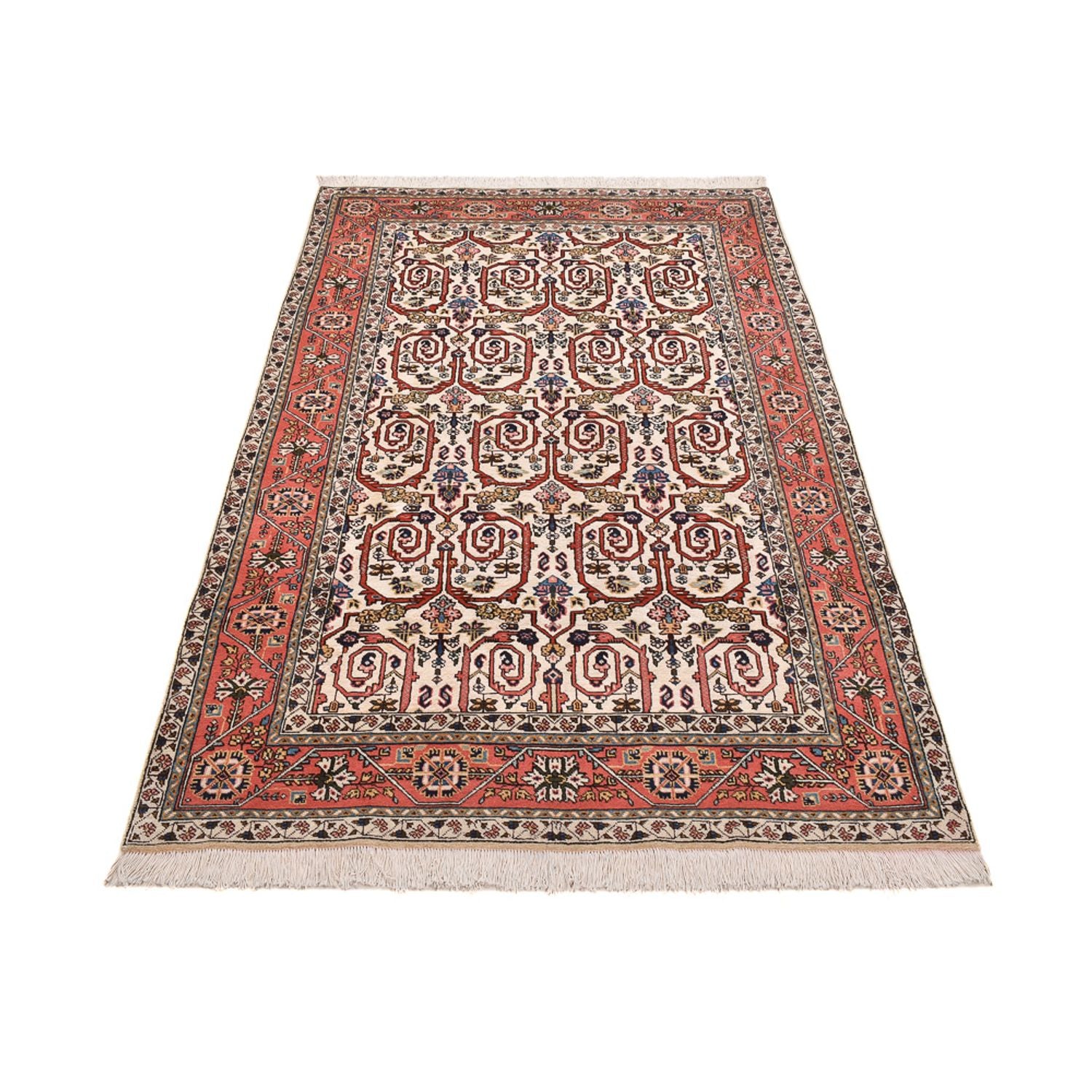 Alfombra persa - Nómada - 230 x 145 cm - rojo claro