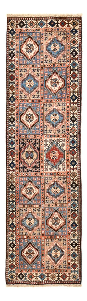 Alfombra de pasillo Alfombra persa - Nómada - 278 x 80 cm - marrón claro