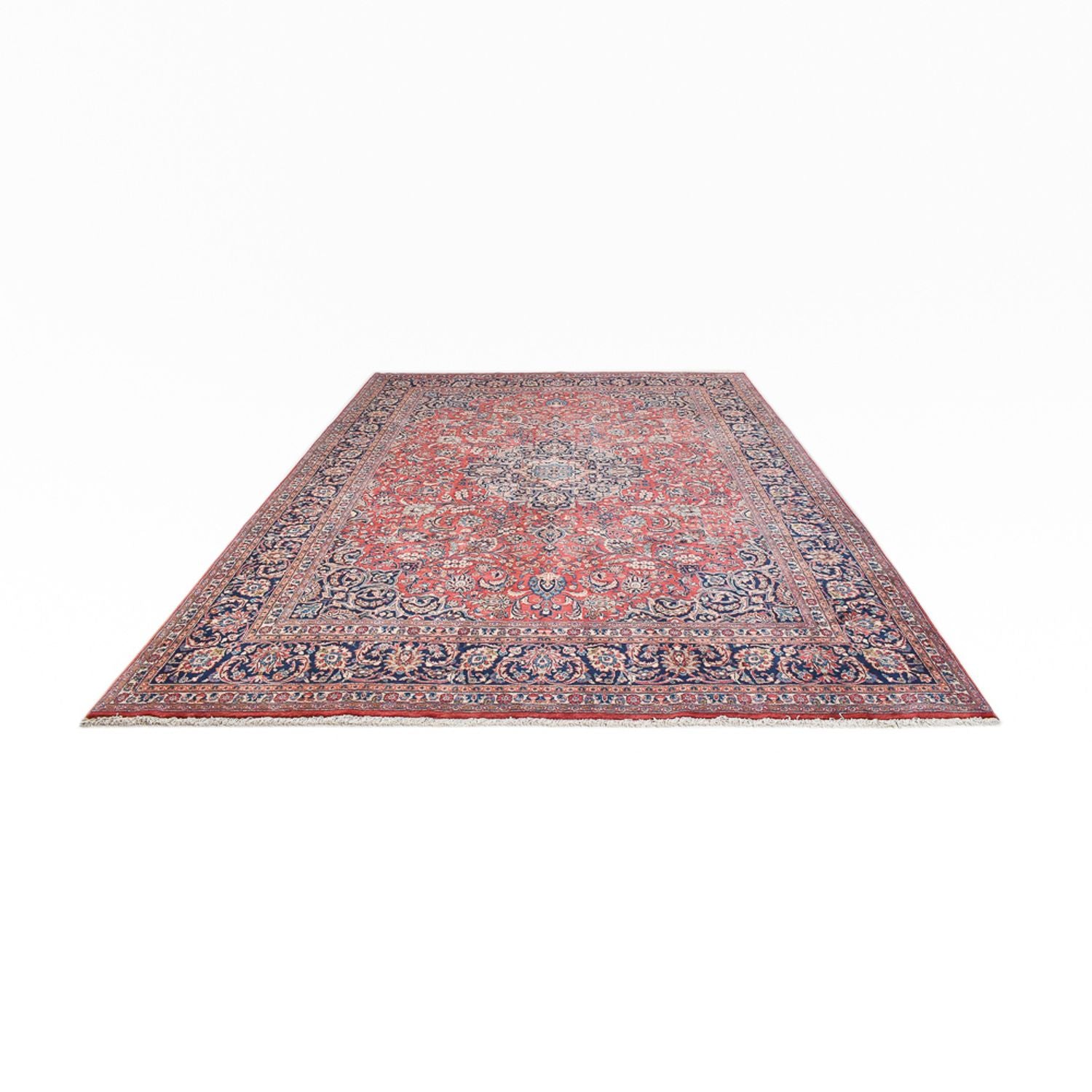 Alfombra persa - Clásica - Real - 407 x 294 cm - rojo claro