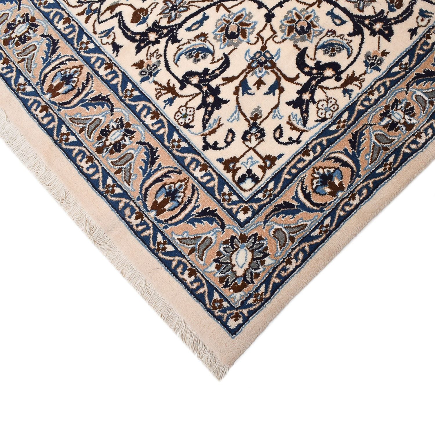 Alfombra Persa - Nain - Real - 626 x 390 cm - gris