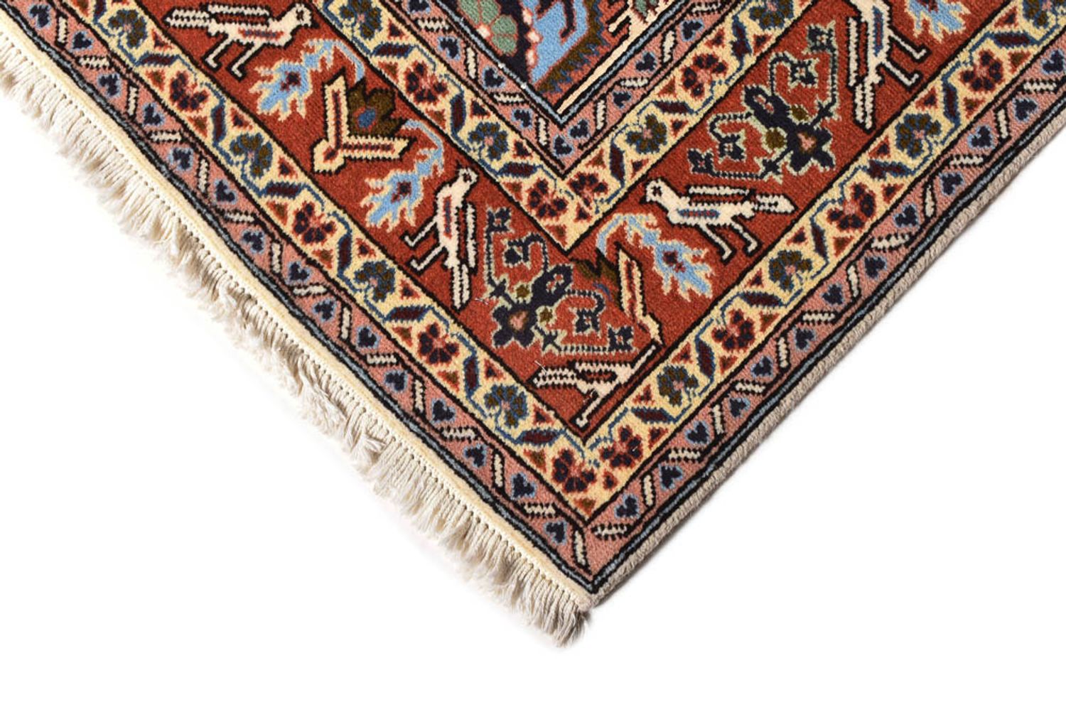 Alfombra persa - Nómada - 208 x 136 cm - multicolor