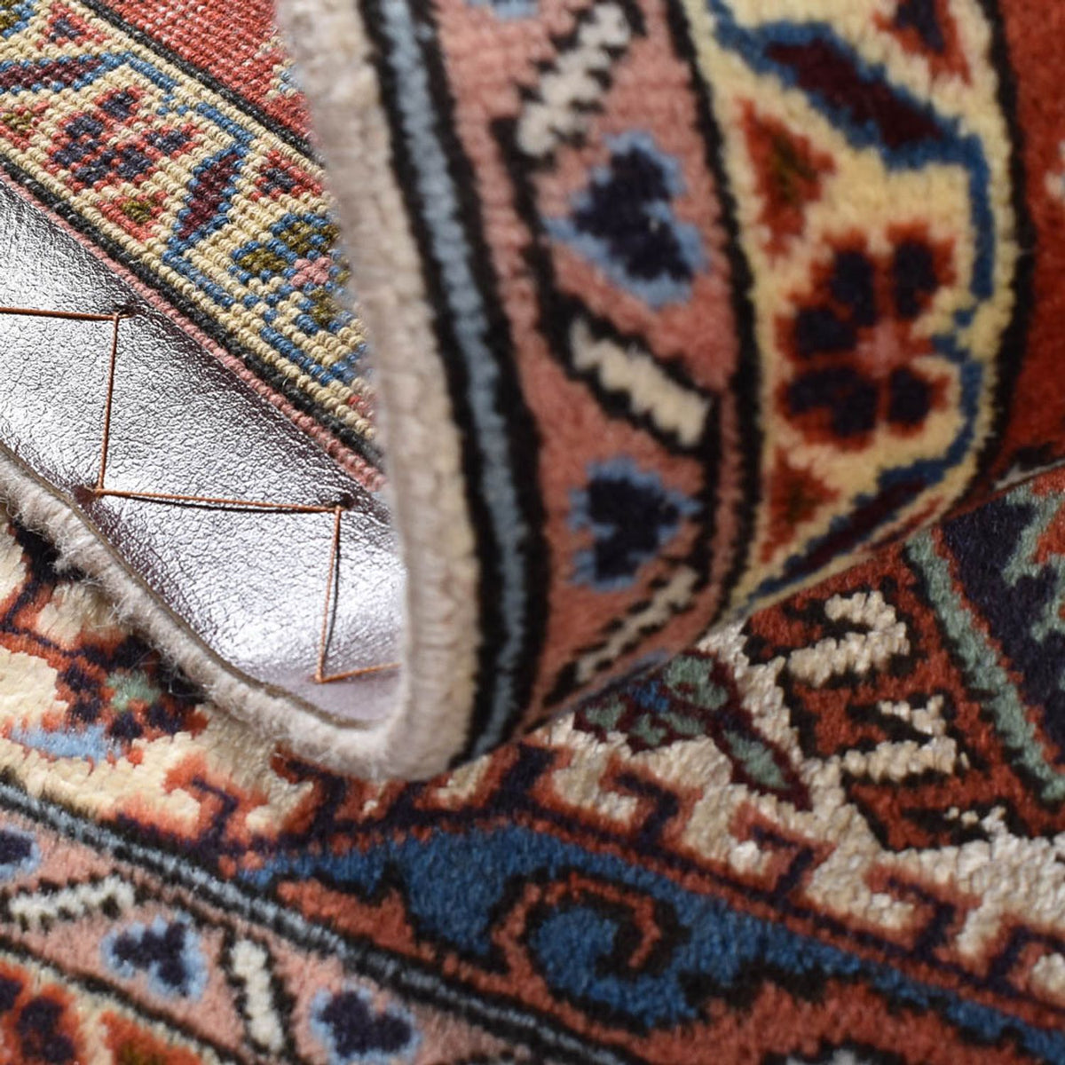 Alfombra persa - Nómada - 208 x 136 cm - multicolor