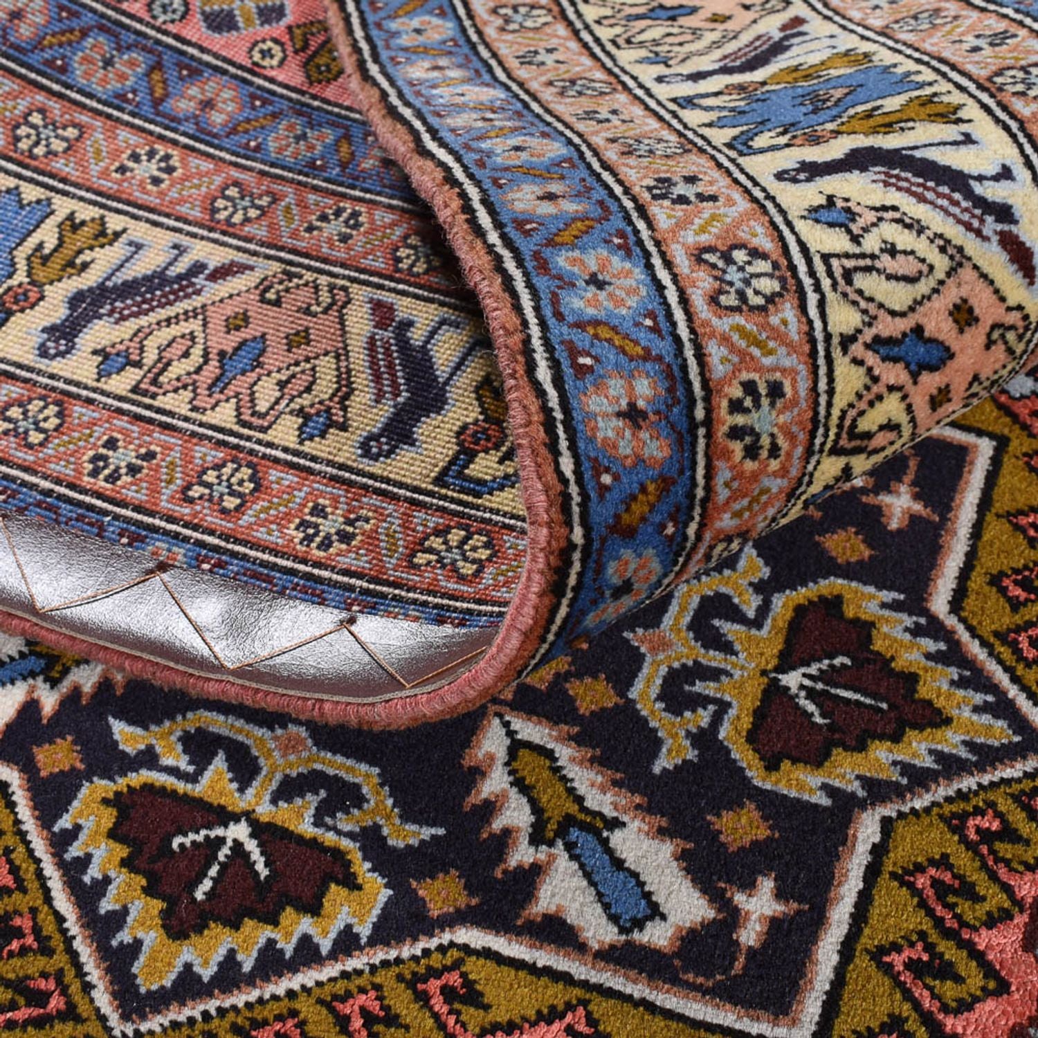 Alfombra persa - Nómada - 192 x 140 cm - multicolor