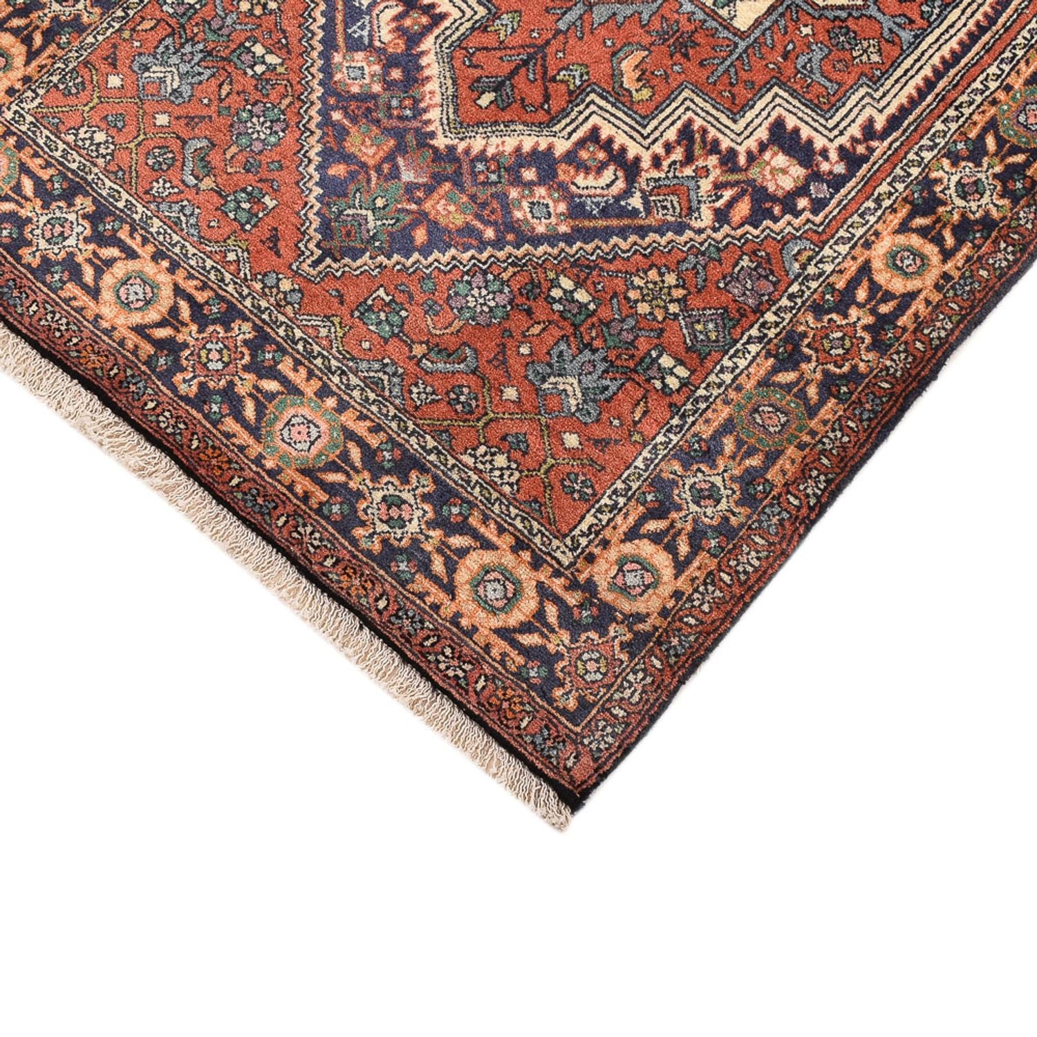 Alfombra persa - Nómada - 135 x 75 cm - terracota