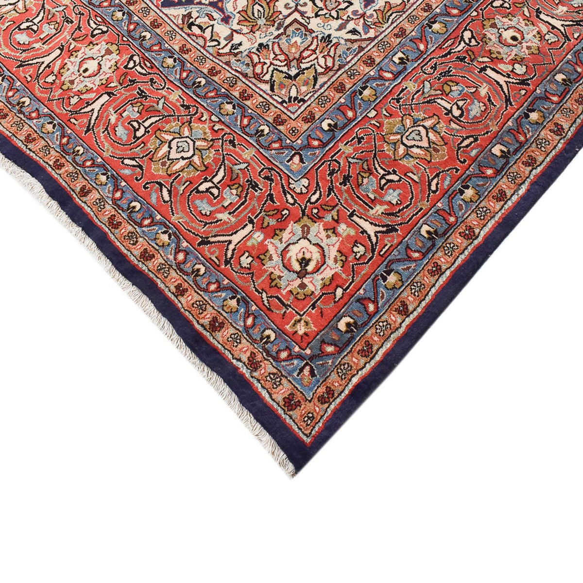 Alfombra persa - Clásica - 392 x 278 cm - azul oscuro