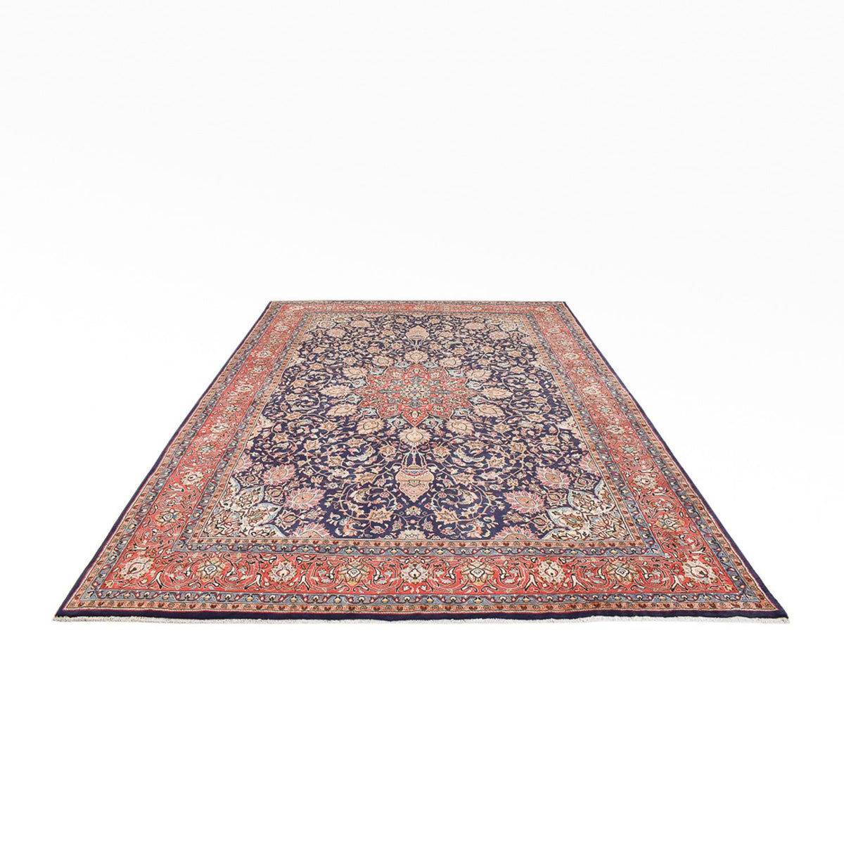 Alfombra persa - Clásica - 392 x 278 cm - azul oscuro