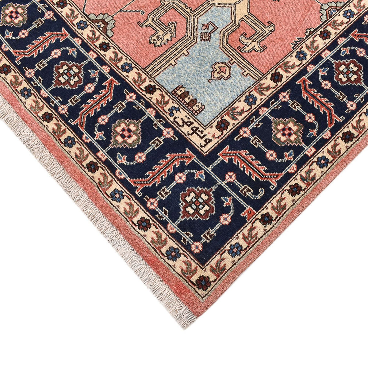 Alfombra persa - Nómada - 254 x 200 cm - rojo claro