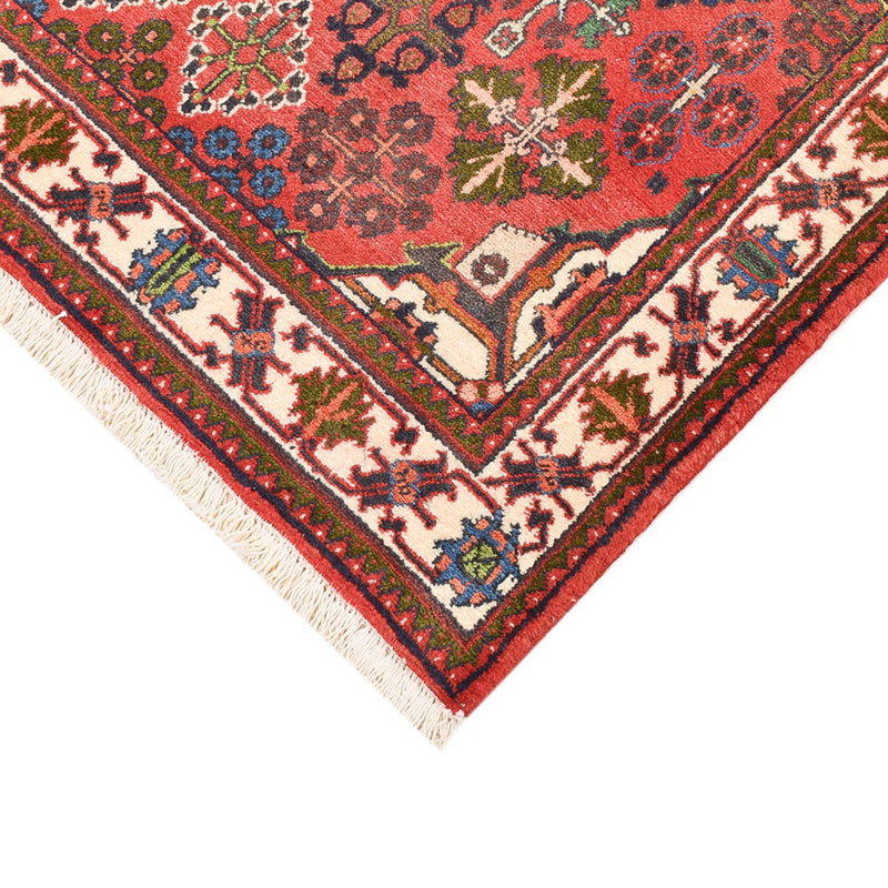 Alfombra persa - Nómada - 152 x 108 cm - rojo claro