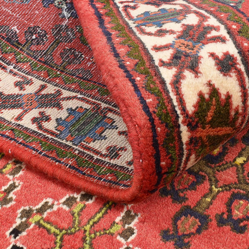 Alfombra persa - Nómada - 152 x 108 cm - rojo claro
