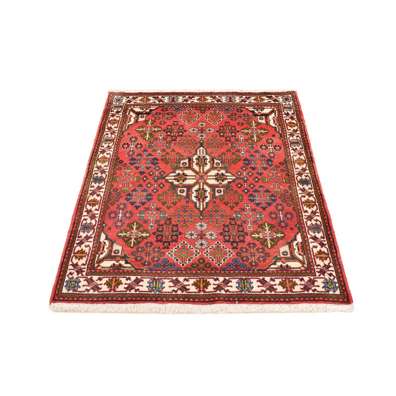 Alfombra persa - Nómada - 152 x 108 cm - rojo claro