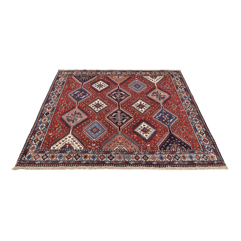 Alfombra persa - Nómada cuadrado  - 200 x 188 cm - rojo