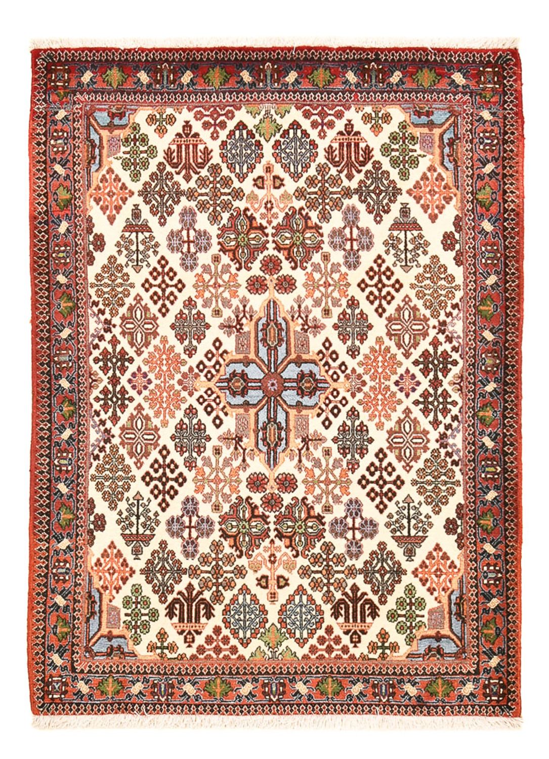 Alfombra persa - Nómada - 160 x 115 cm - multicolor