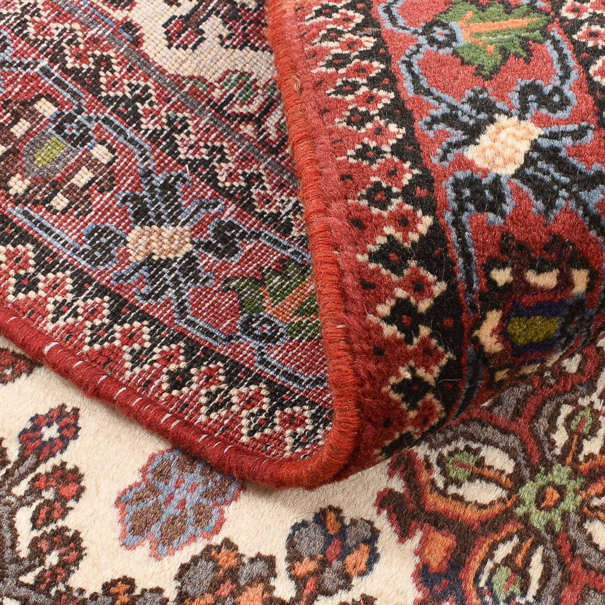 Alfombra persa - Nómada - 160 x 115 cm - multicolor