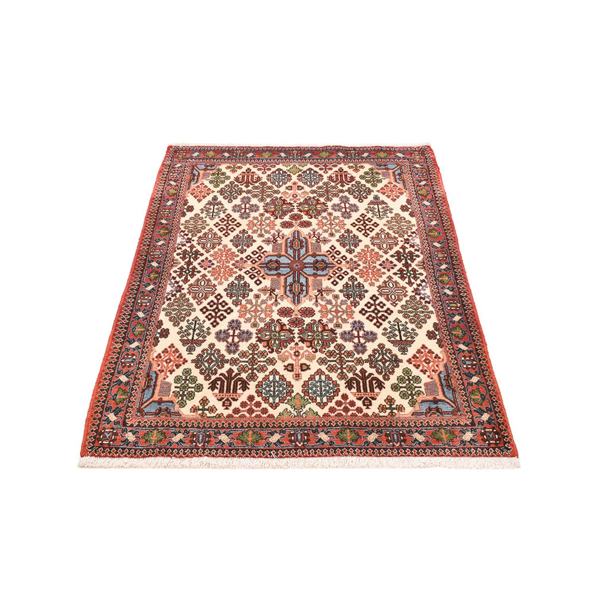 Alfombra persa - Nómada - 160 x 115 cm - multicolor
