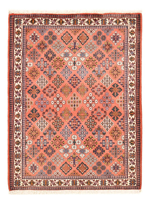 Alfombra persa - Nómada - 154 x 114 cm - rojo claro