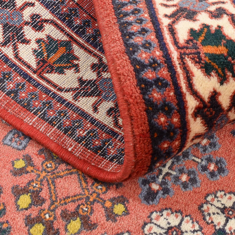 Alfombra persa - Nómada - 154 x 114 cm - rojo claro
