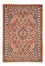 Alfombra persa - Nómada - 158 x 113 cm - rojo claro