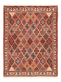 Alfombra persa - Nómada - 150 x 112 cm - rojo claro